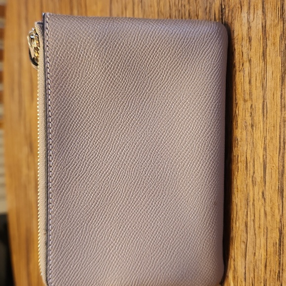 Coach Taupe Wristlet - Picture 2 of 7
